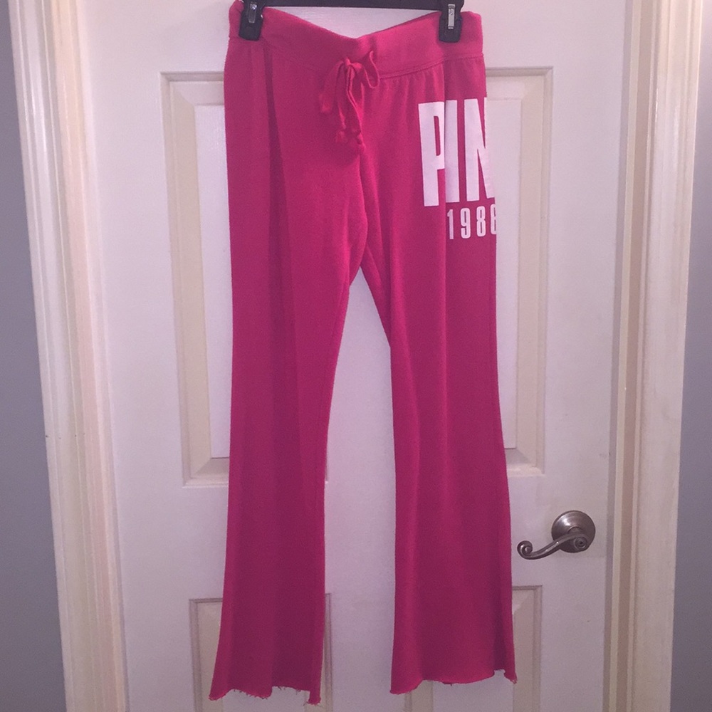 Pink sweatpants